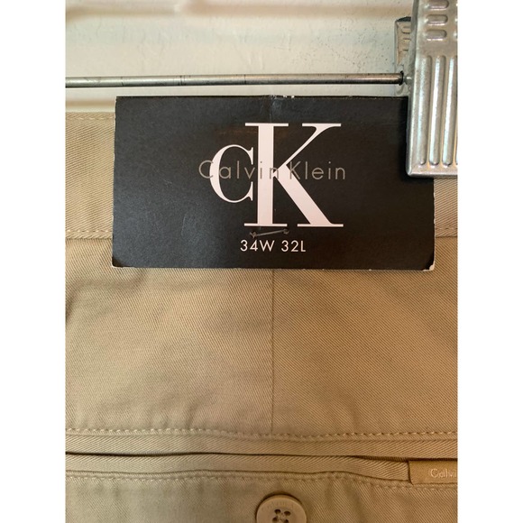 NEW Calvin Klein | Classic Khaki Pant Size 34x32 - Picture 5 of 8